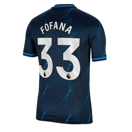 Chelsea Wesley Fofana #33 Bortatröja 2023-24 Kortärmad
